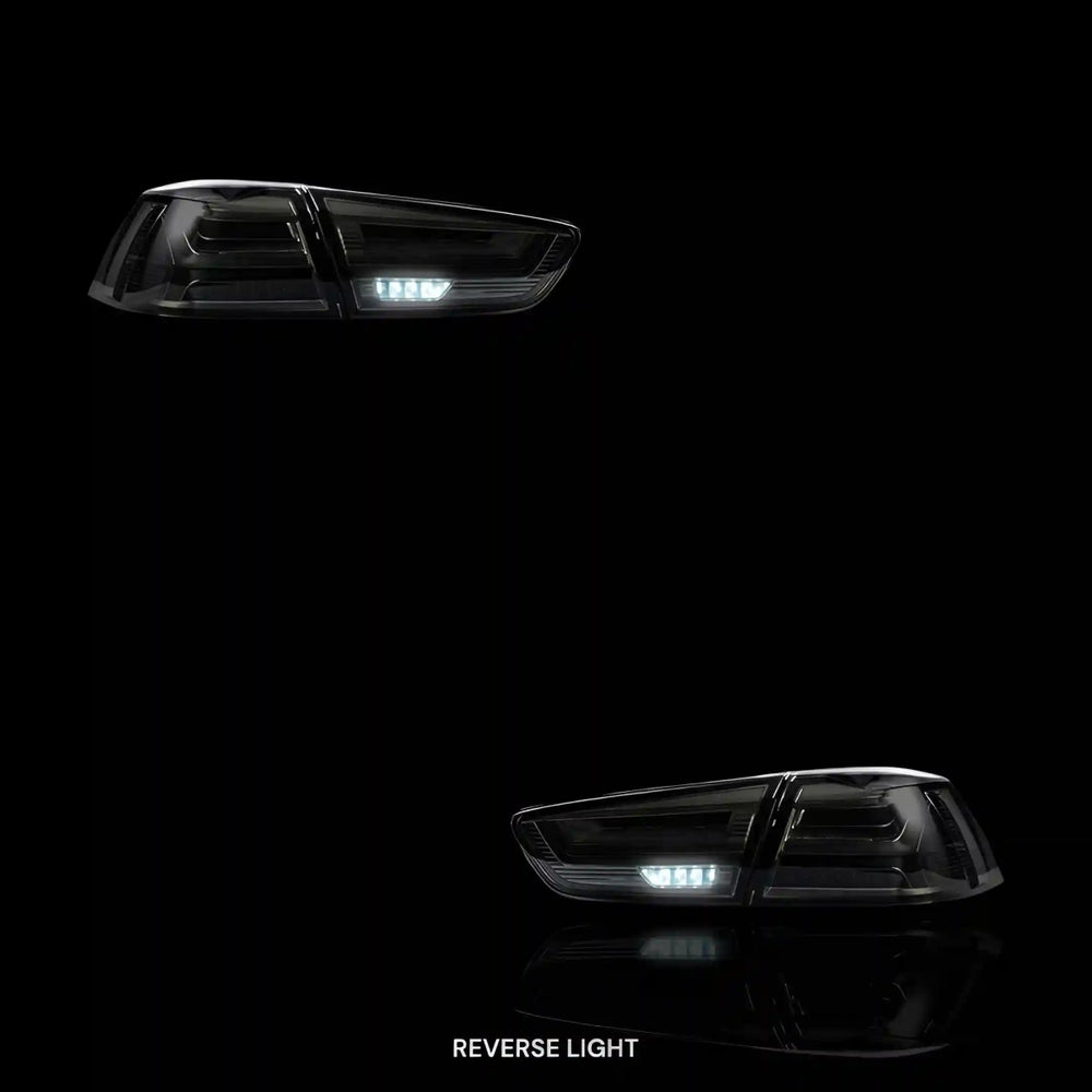 
                  
                    Sequential Smoked Tail Lights – Fits Mitsubishi Lancer Evolution X CF CJ (2007 - 2017) | LH + RH Pair - Blckline Automotive
                  
                
