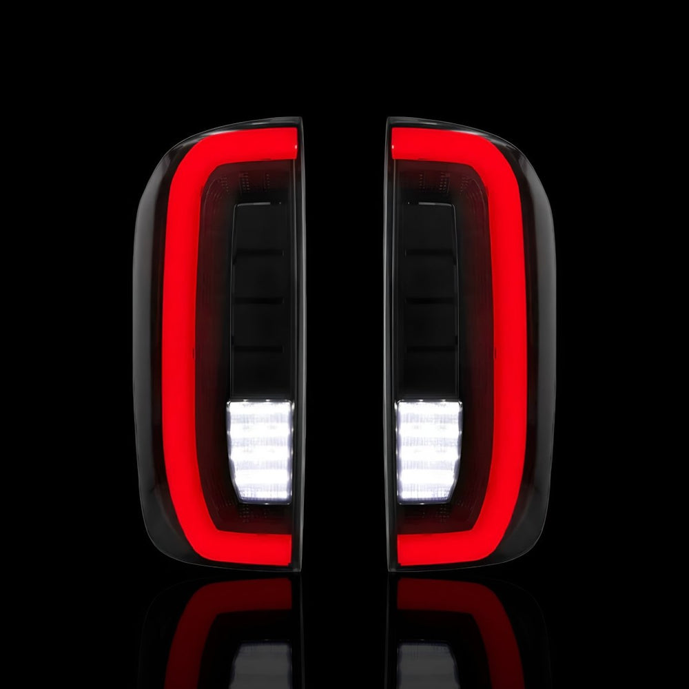 
                  
                    Sequential Smoked Tail Lights – Fits Nissan Navara D23 NP300 (2015–2023) | LH + RH Pair - Blckline Automotive
                  
                