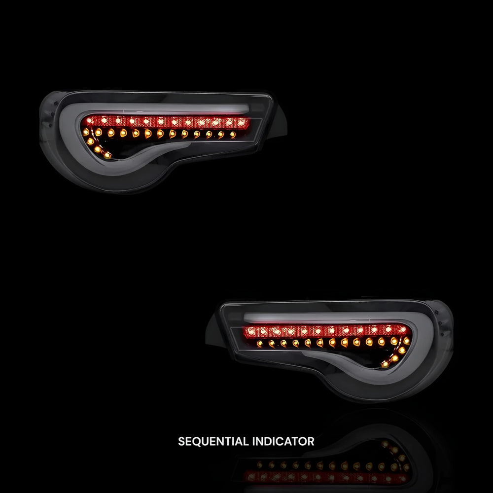 
                  
                    Sequential Smoked Tail Lights – Fits Toyota 86 / GT86 (2012–2020) | LH + RH Pair - Blckline Automotive
                  
                