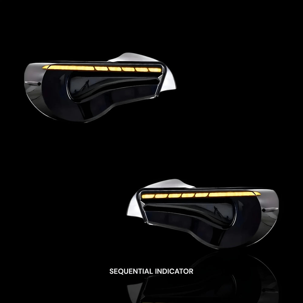 Sequential Smoked Tail Lights – Fits Toyota 86 / GT86 (2012–2020) | LH + RH Pair - Blckline Automotive