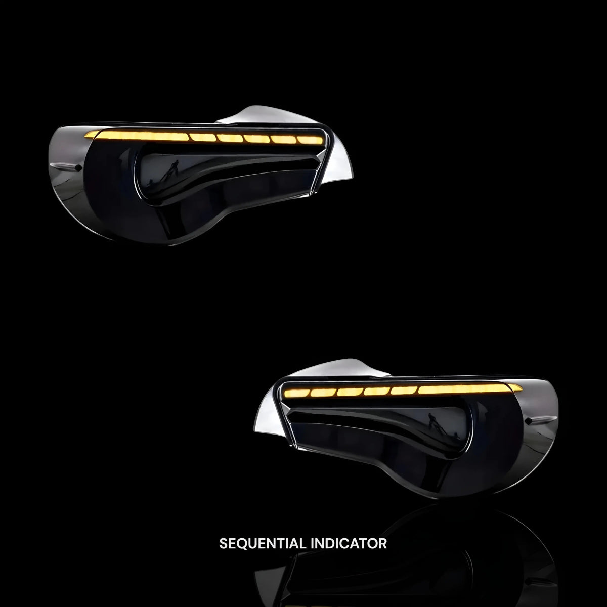 Sequential Smoked Tail Lights – Fits Toyota 86 / GT86 (2012–2020) | LH + RH Pair - Blckline Automotive