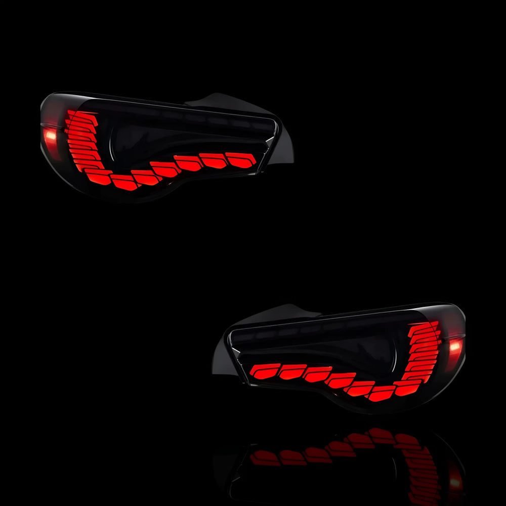 Sequential Smoked Tail Lights – Fits Toyota 86 / GT86 (2012–2020) | LH + RH Pair - Blckline Automotive