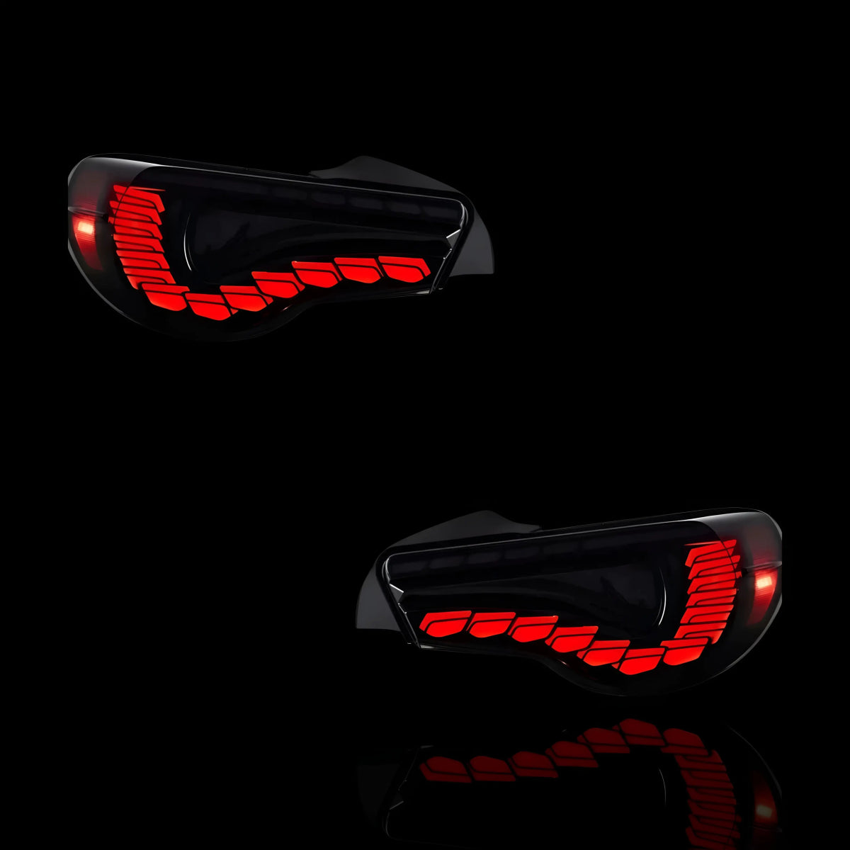 Sequential Smoked Tail Lights – Fits Toyota 86 / GT86 (2012–2020) | LH + RH Pair - Blckline Automotive