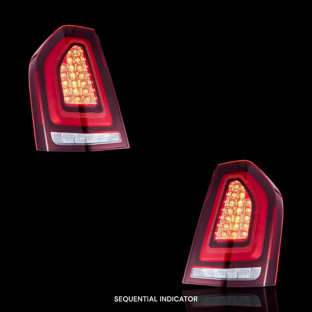 
                  
                    Sequential Tail Lights – Fits Chrysler 300 (2011 - 2014) | LH + RH Pair - Blckline Automotive
                  
                