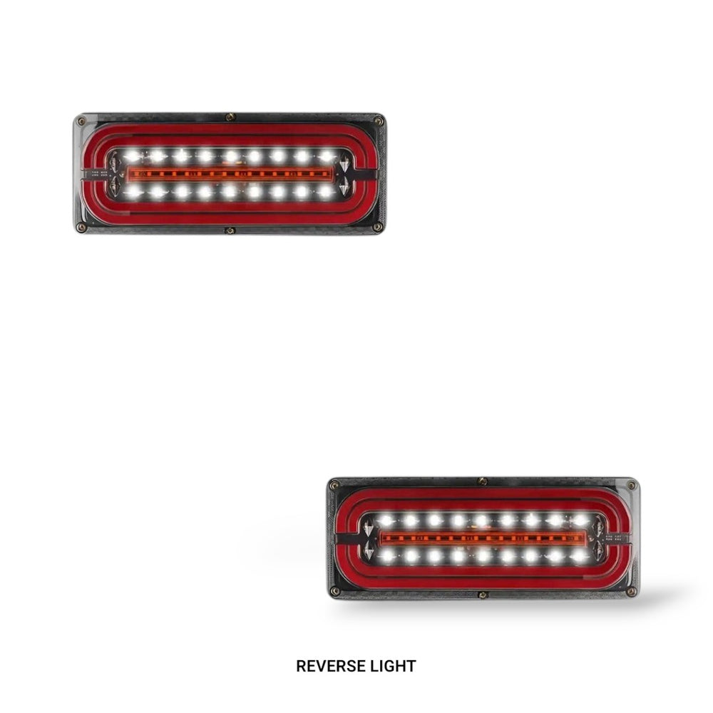 Sequential Universal LED Tail Lights – Fits Utes, Trucks, Trailers ...