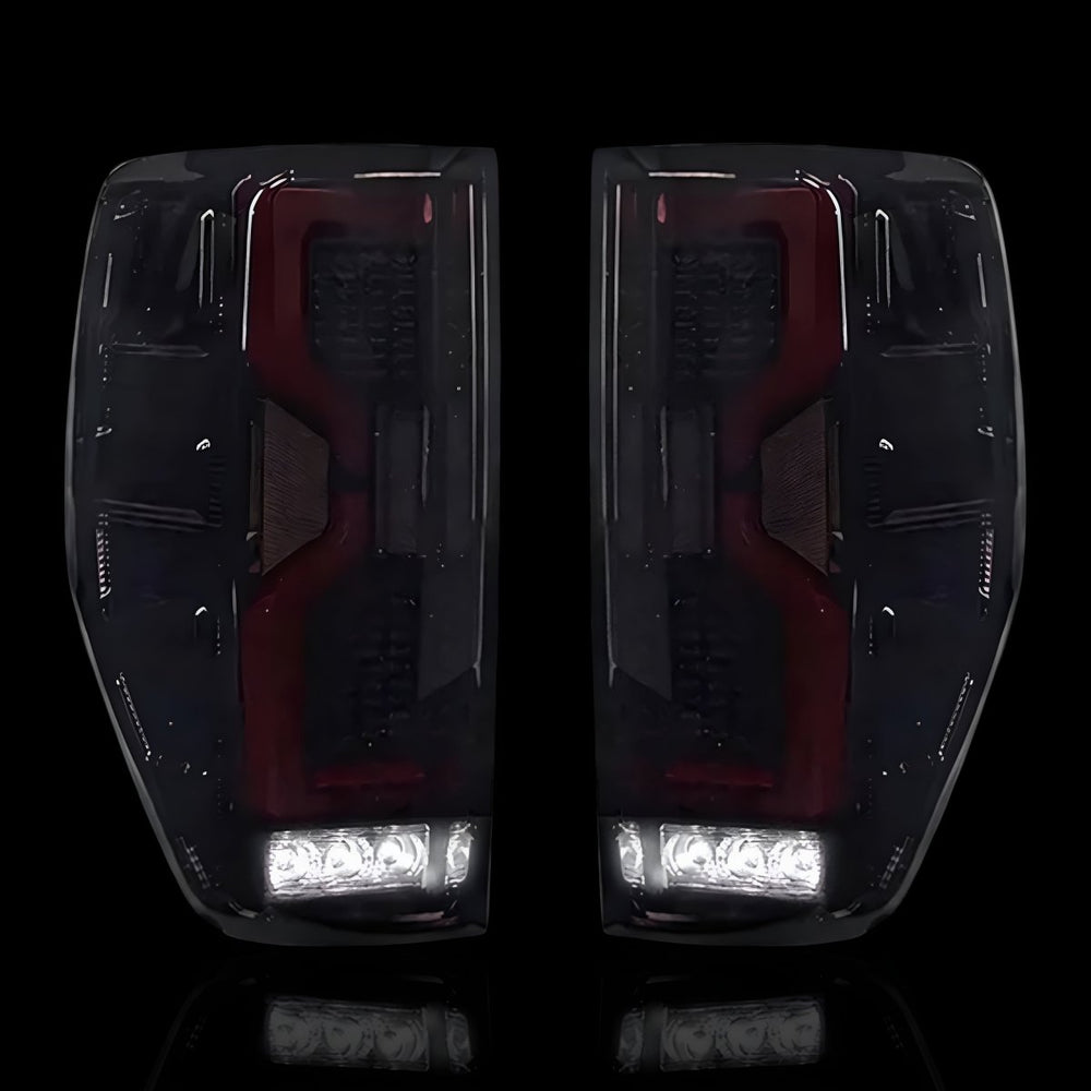 
                  
                    Smoked 3D LED Stripe Tail Lights – Fits Ford Ranger PX MK1 / MK2 / MK3 (2011–2021) | LH + RH Pair - Blckline Automotive
                  
                