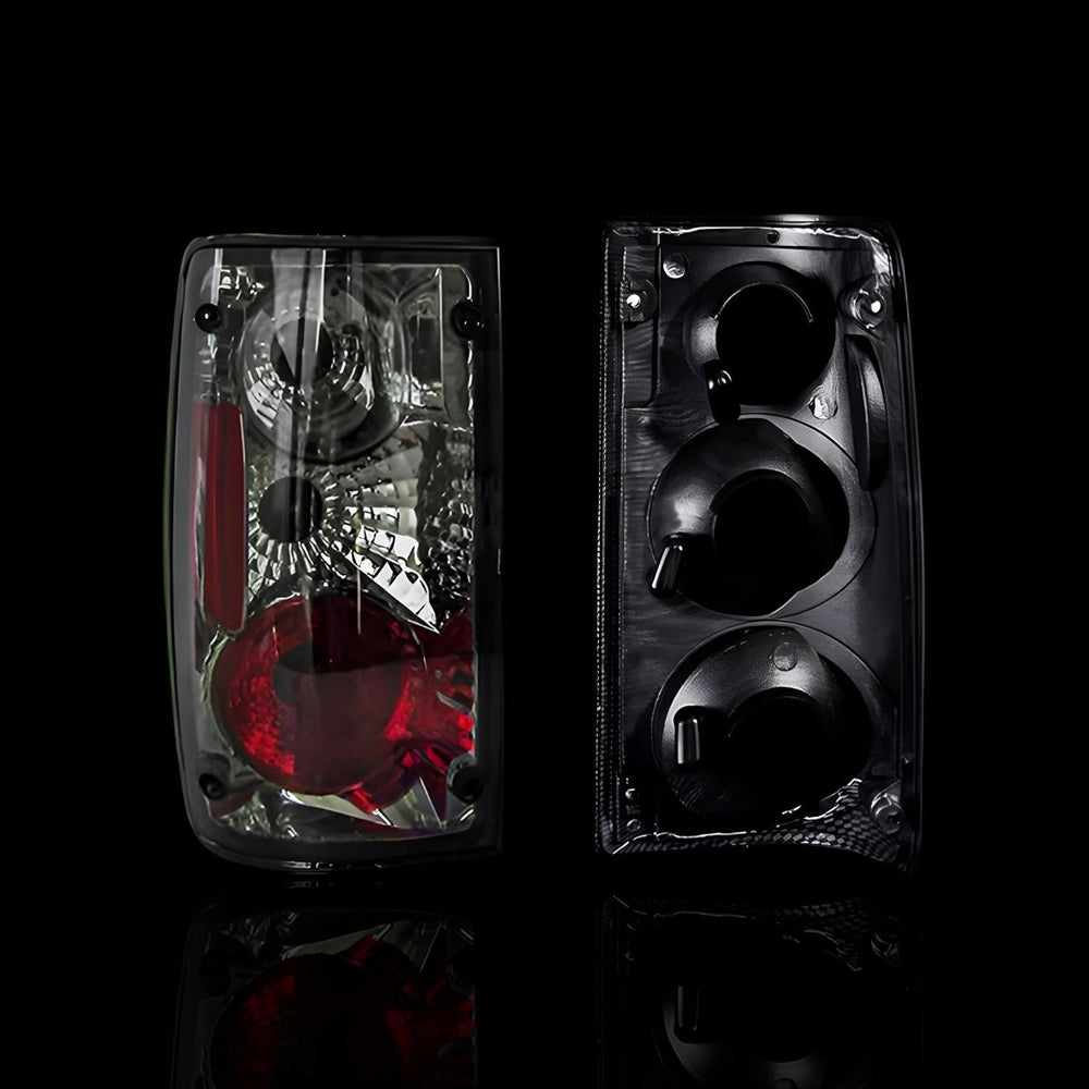 Smoked Altezza Style Tail Lights – Fits Toyota Hilux N50 Tail Lights (1989 – 1997) | LH + RH Pair - Blckline Automotive
