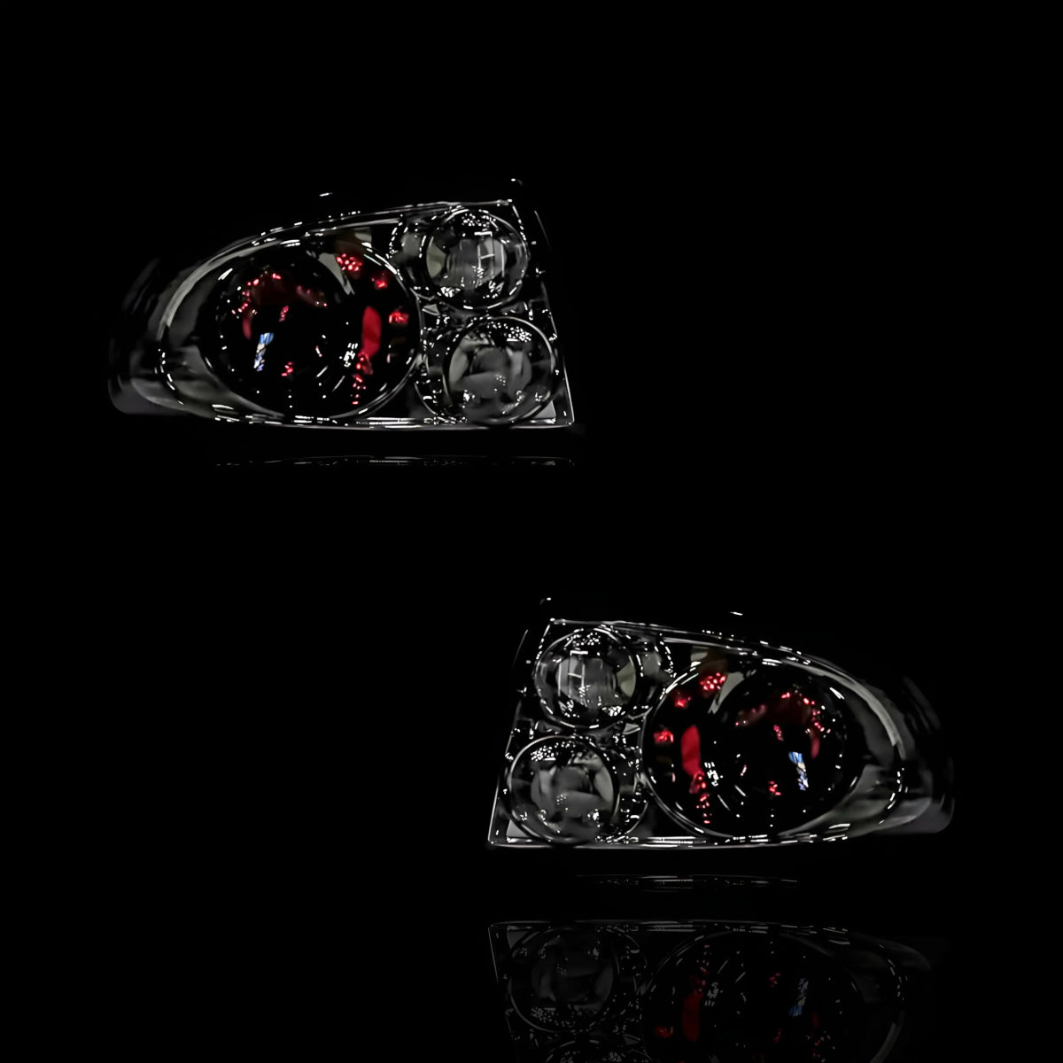 Smoked Altezza Tail Lights – Fits Holden Commodore VT VX (1997–2002) | LH + RH Pair - Blckline Automotive