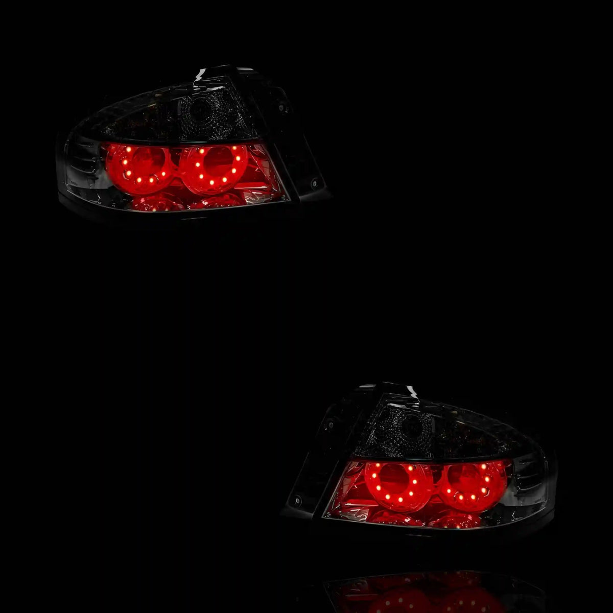 Smoked LED Altezza Tail Lights – Fits Ford Falcon BA / BF (2002 - 2007) | LH + RH Pair - Blckline Automotive