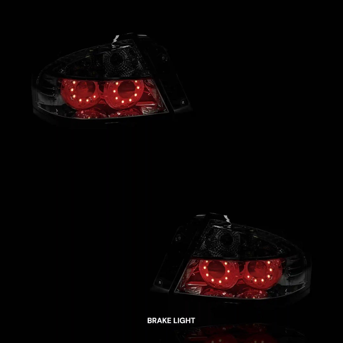 Smoked LED Altezza Tail Lights – Fits Ford Falcon BA / BF (2002 - 2007) | LH + RH Pair - Blckline Automotive