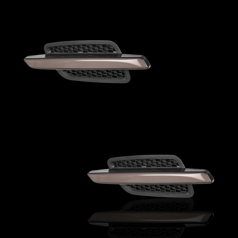Smoked LED Sequential Side Turn Signal Indicator Lights – Fits Holden Commodore VE Series 1 & 2 (2006 - 2013) | LH + RH Pair - Blckline Automotive