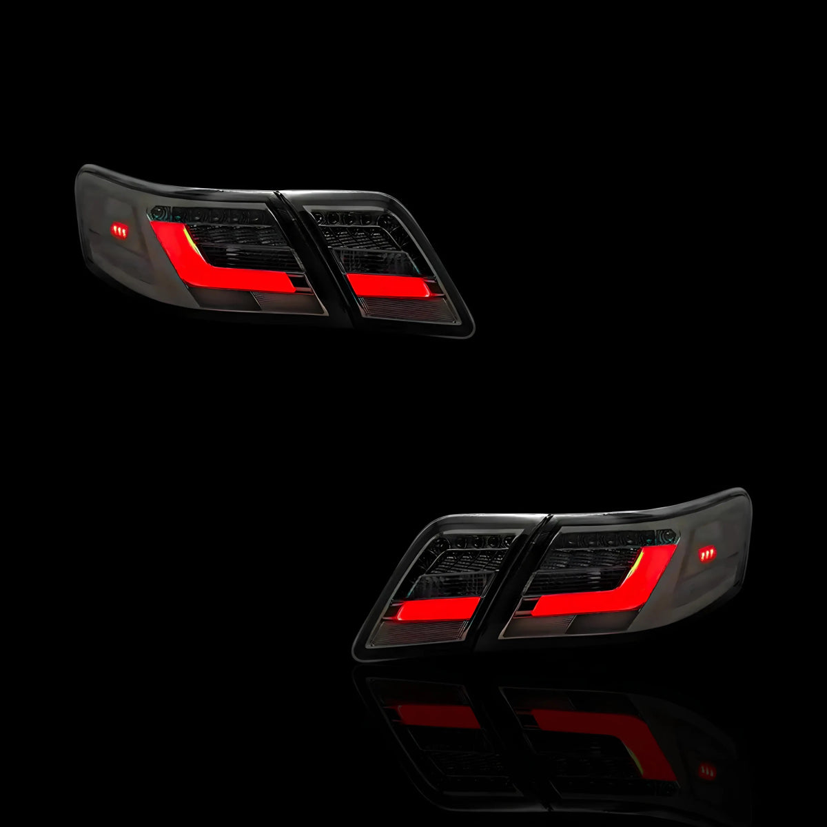 Smoked LED Tail Lights – Fits Toyota Camry XV40 (2006–2011) | LH + RH Pair - Blckline Automotive