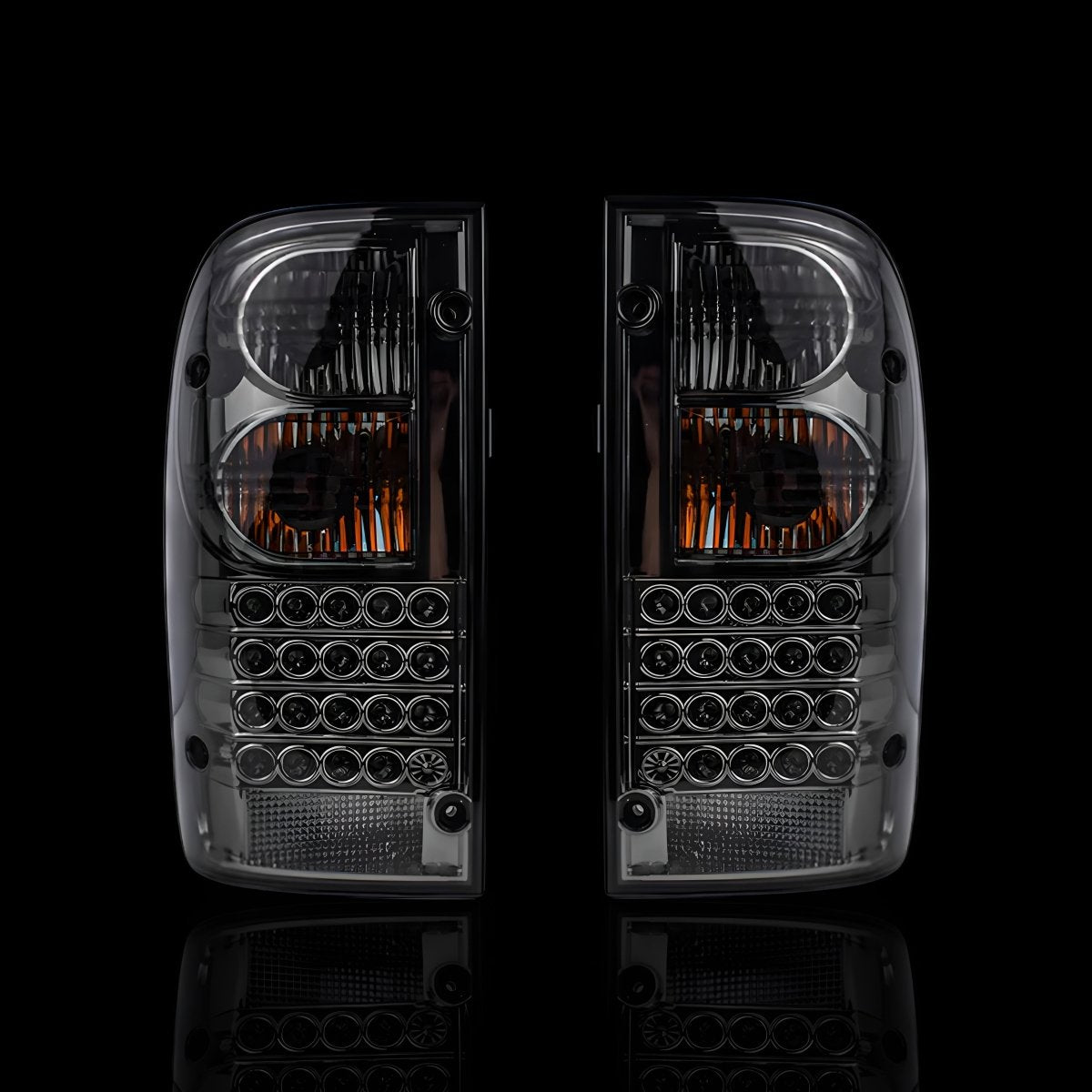 Smoked LED Tail Lights – Fits Toyota Hilux N60 (1997–2004) | LH + RH Pair - Blckline Automotive