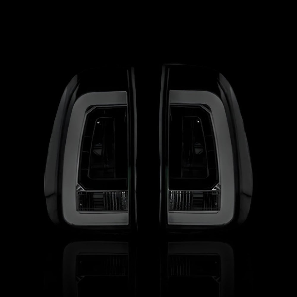 
                  
                    Smoked Red 3D LED Tail Lights – Fits Toyota Hilux N80 (2015–2020) | LH + RH Pair - Blckline Automotive
                  
                