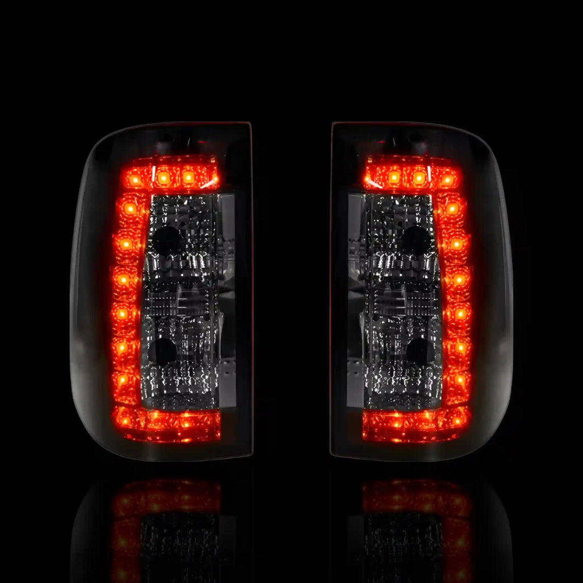 Smoked Red LED Tail Lights – Fits Ford Falcon FG / FG X UTE (2008 - 2016) | LH + RH Pair - Blckline Automotive