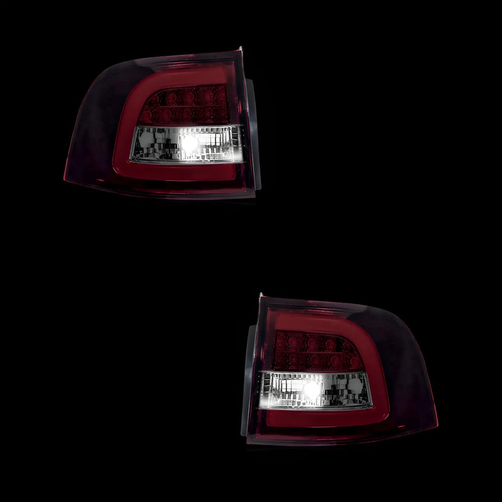 
                  
                    Smoked Red LED Tail Lights – Fits Holden Commodore VE UTE Series 1 & 2 (2007–2013) | LH + RH Pair - Blckline Automotive
                  
                