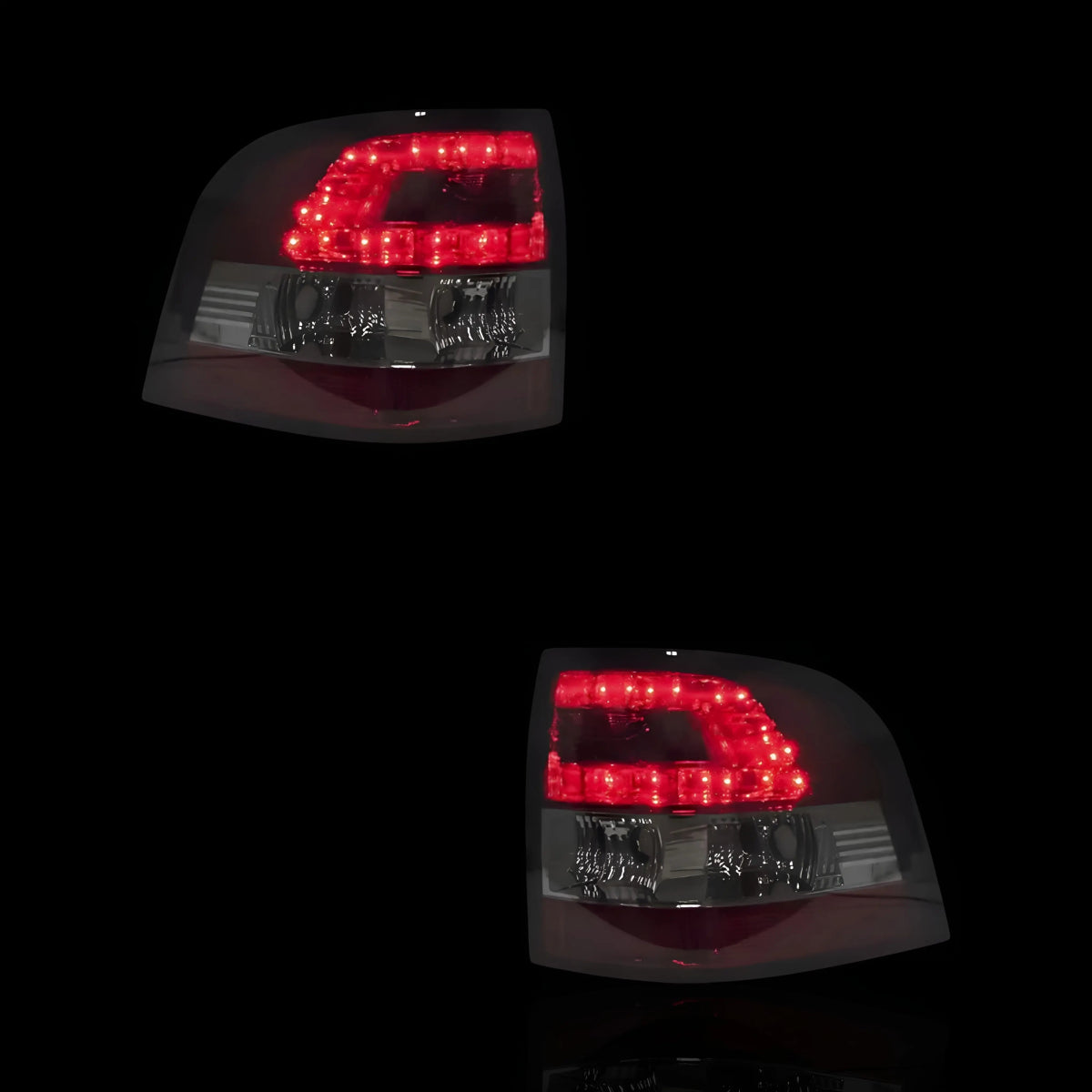 Smoked Red LED Tail Lights – Fits Holden Commodore VF Ute (2013–2017) | LH + RH Pair - Blckline Automotive