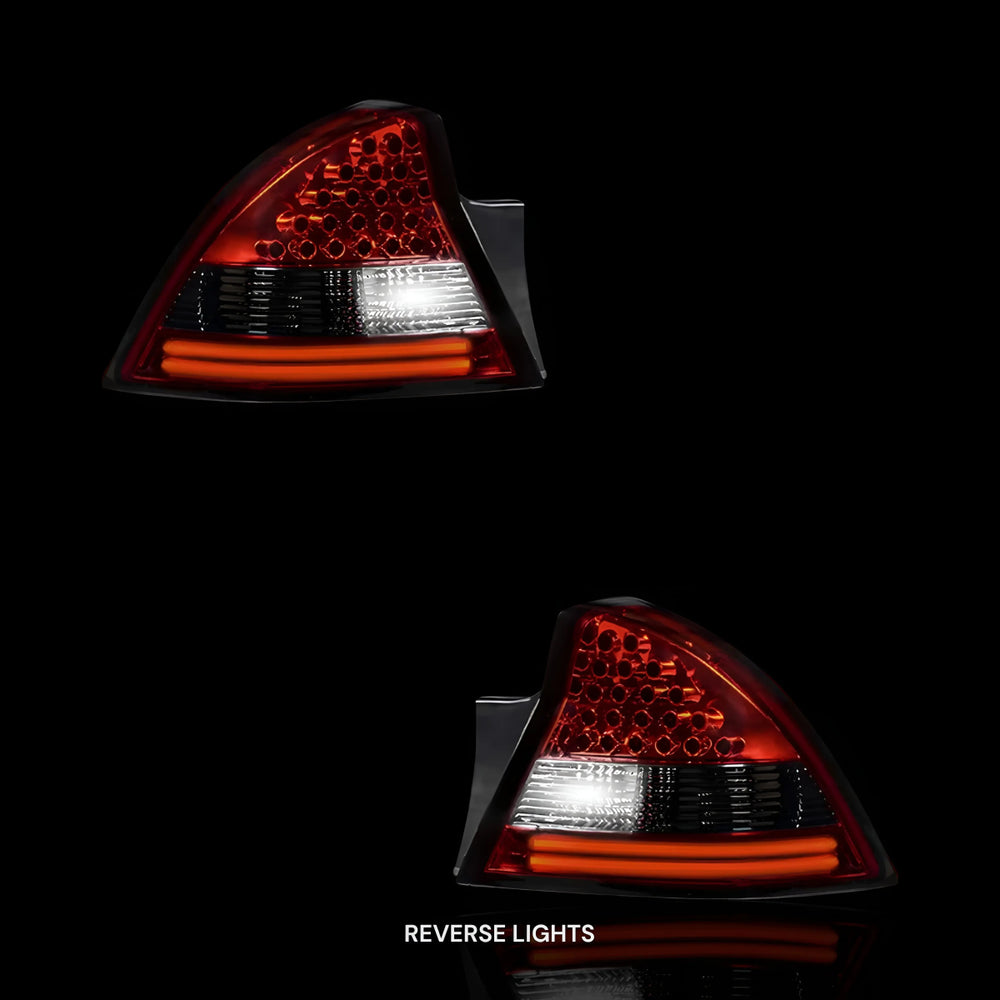 
                  
                    Smoked Red LED Tail Lights – Fits Holden Commodore VY Sedan (2002–2004) | LH + RH Pair - Blckline Automotive
                  
                
