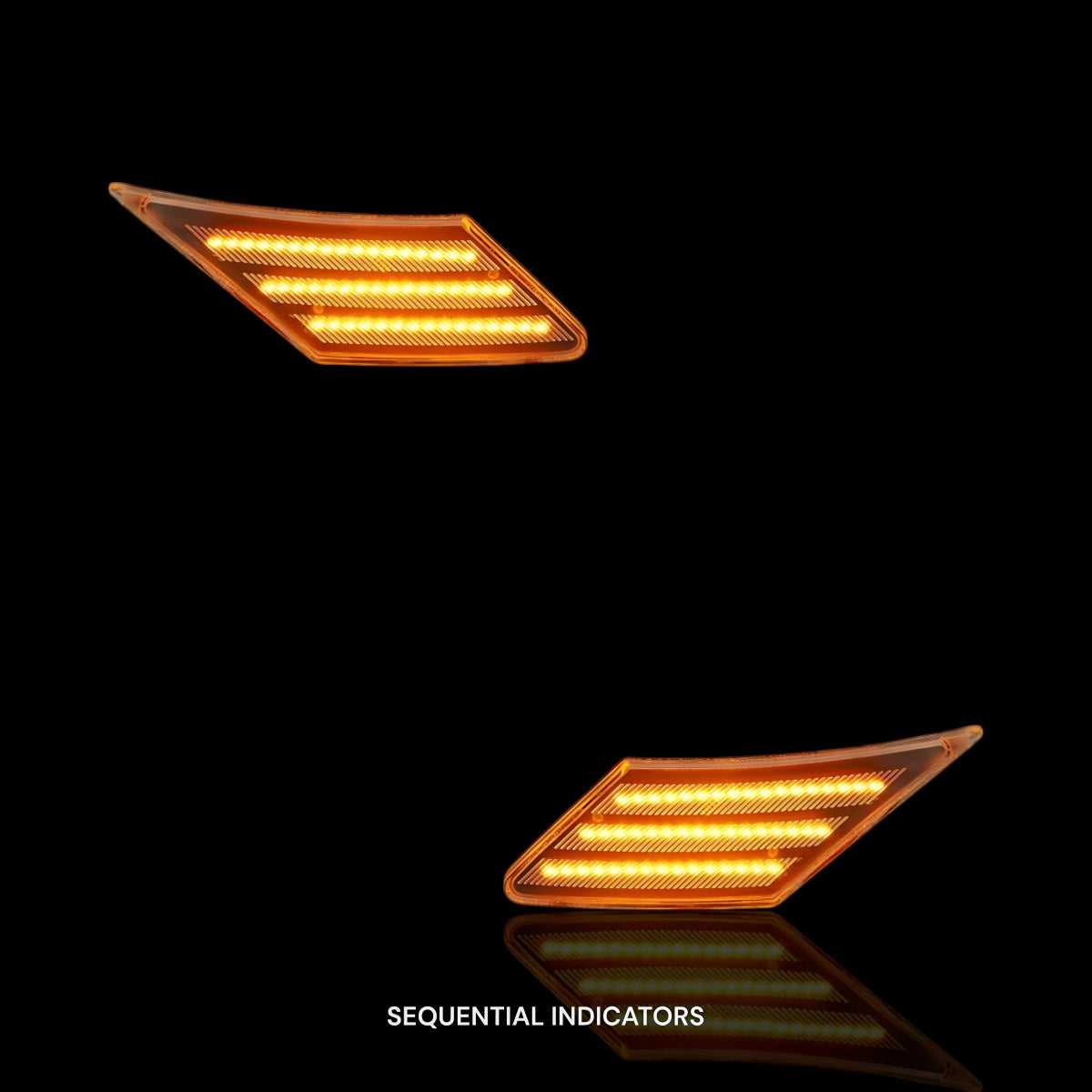Smoked Sequential Side Marker Bumper Light – Fits Toyota 86 GT86 1st Gen. (2012 - 2021) | LH + RH Pair - Blckline Automotive
