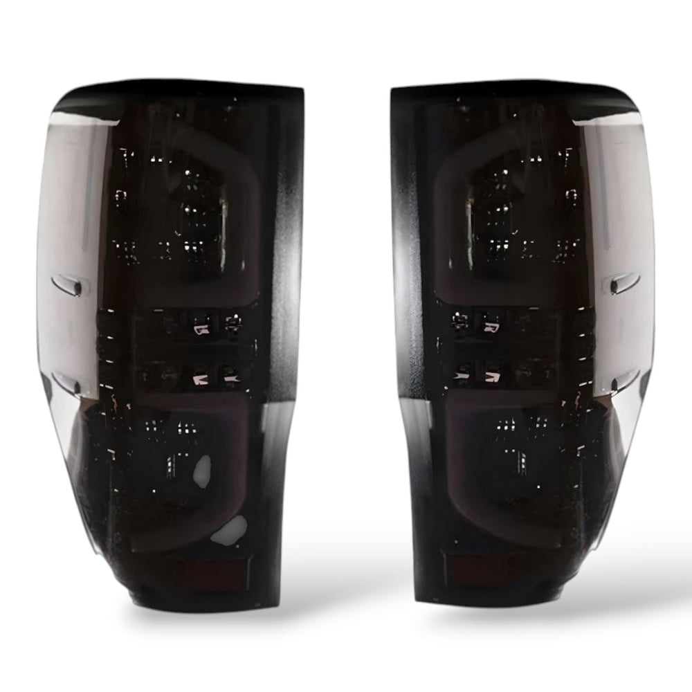 Smoked Tail Lights – Fits Ford Ranger Wildtrak PX MK1 / MK2 / MK3 (2011 ...