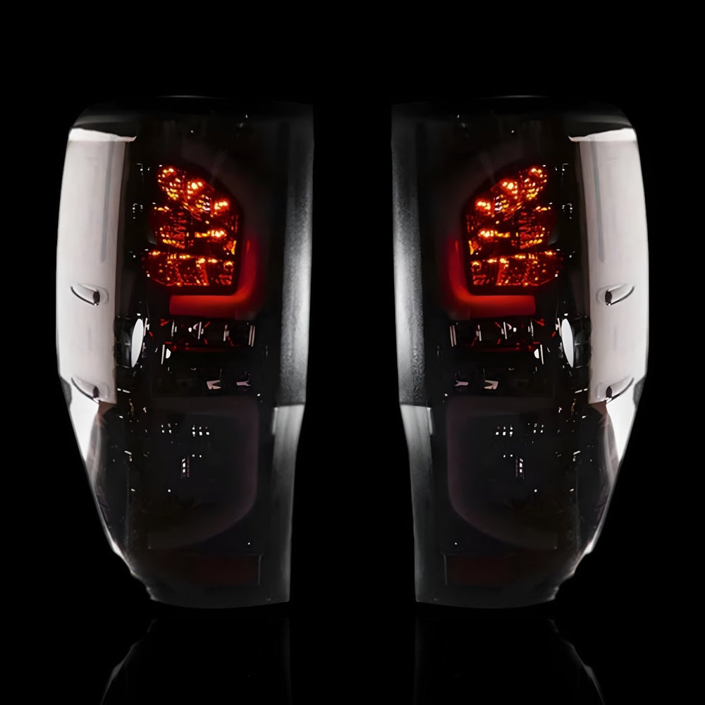 
                  
                    Smoked Tail Lights – Fits Ford Ranger Wildtrak PX MK1 / MK2 / MK3 (2011–2020) | LH + RH Pair - Blckline Automotive
                  
                