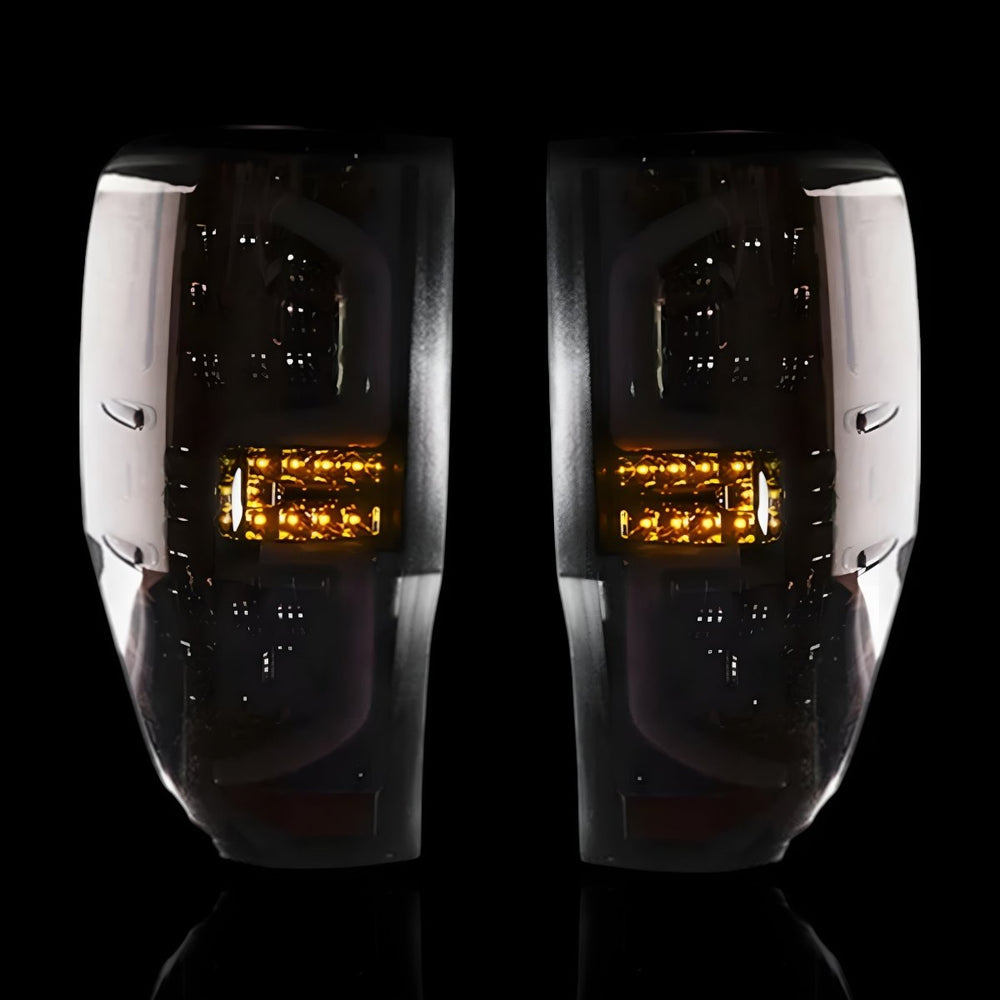 
                  
                    Smoked Tail Lights – Fits Ford Ranger Wildtrak PX MK1 / MK2 / MK3 (2011–2020) | LH + RH Pair - Blckline Automotive
                  
                