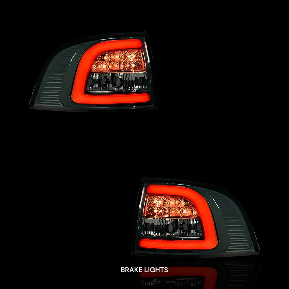
                  
                    Smoked Tail Lights – Fits Holden Commodore VE VF Wagon (2006–2015) | LH + RH Pair - Blckline Automotive
                  
                