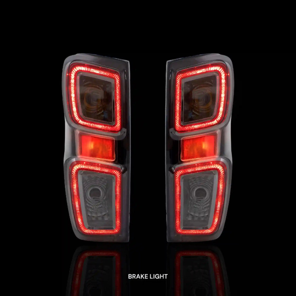 Smoked Tail Lights – Fits Isuzu D - Max (2019 - 2023) | LH + RH Pair - Blckline Automotive