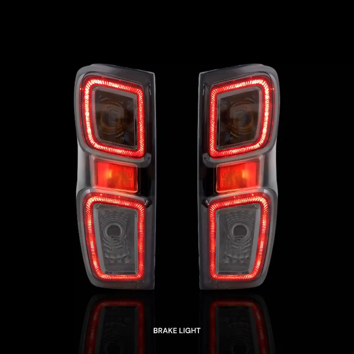 Smoked Tail Lights – Fits Isuzu D - Max (2019 - 2023) | LH + RH Pair - Blckline Automotive