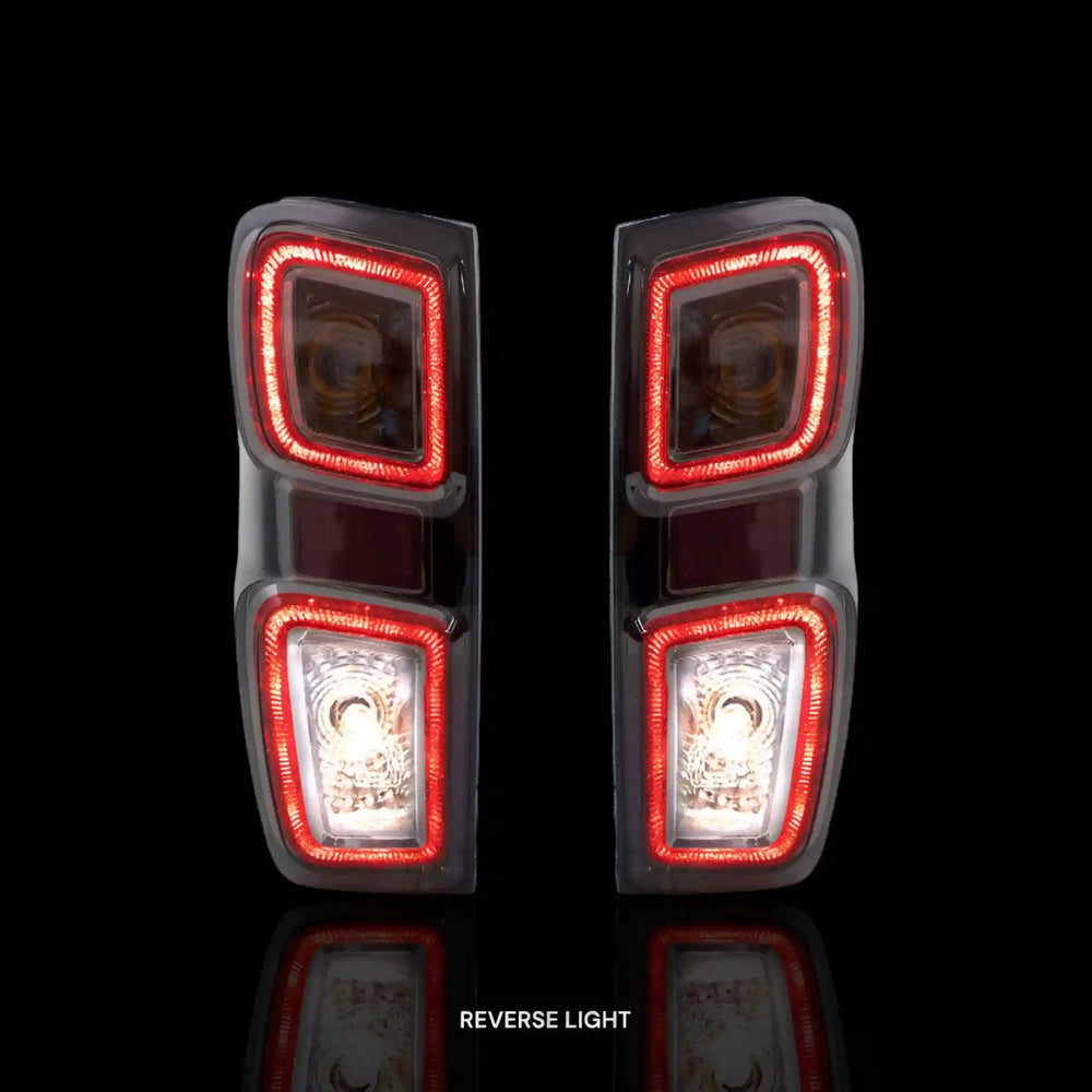 
                  
                    Smoked Tail Lights – Fits Isuzu D - Max (2019 - 2023) | LH + RH Pair - Blckline Automotive
                  
                