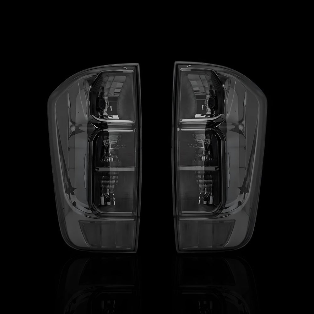 Smoked Tail Lights – Fits Nissan Navara D23 NP300 (2015–2020) | LH + RH Pair - Blckline Automotive
