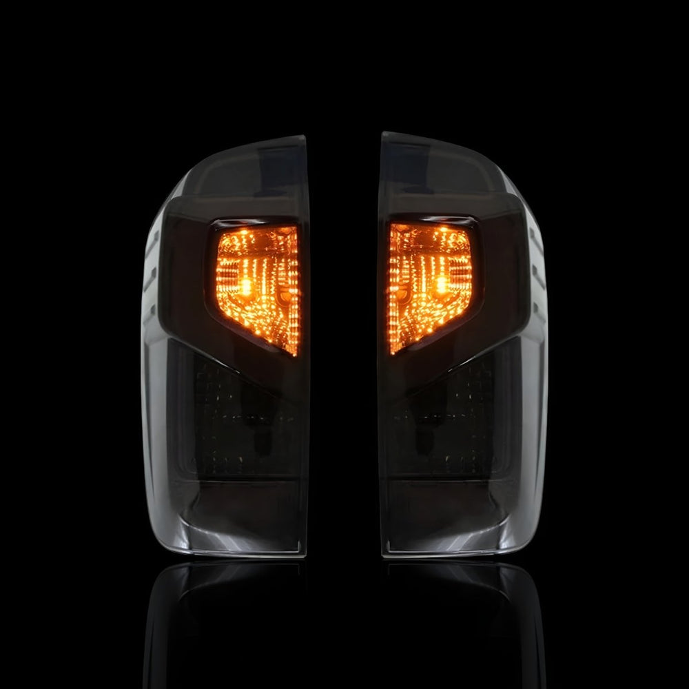 Smoked Tail Lights – Fits Nissan Navara D23 NP300 (2015–2023) | LH + RH Pair - Blckline Automotive