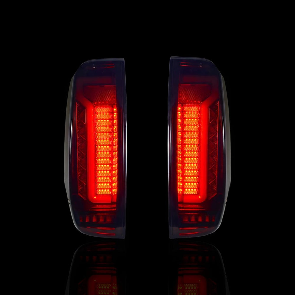 Smoked Tail Lights – Fits Nissan Navara D40 (2005–2016) | LH + RH Pair - Blckline Automotive