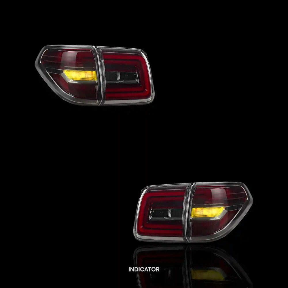 
                  
                    Smoked Tail Lights – Fits Nissan Patrol Y62 Wagon (2012 - 2022) | LH + RH Pair - Blckline Automotive
                  
                