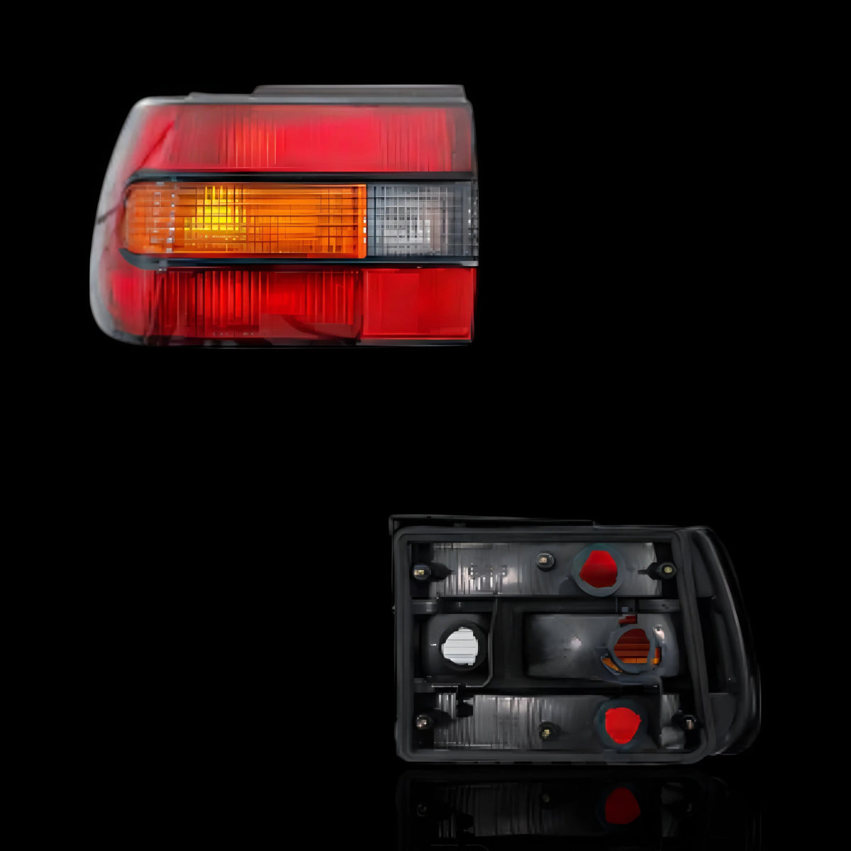 Smokey OEM Style Tail Lights – Fits Holden Commodore VN Sedan (1988–1991) | LH + RH Pair - Blckline Automotive