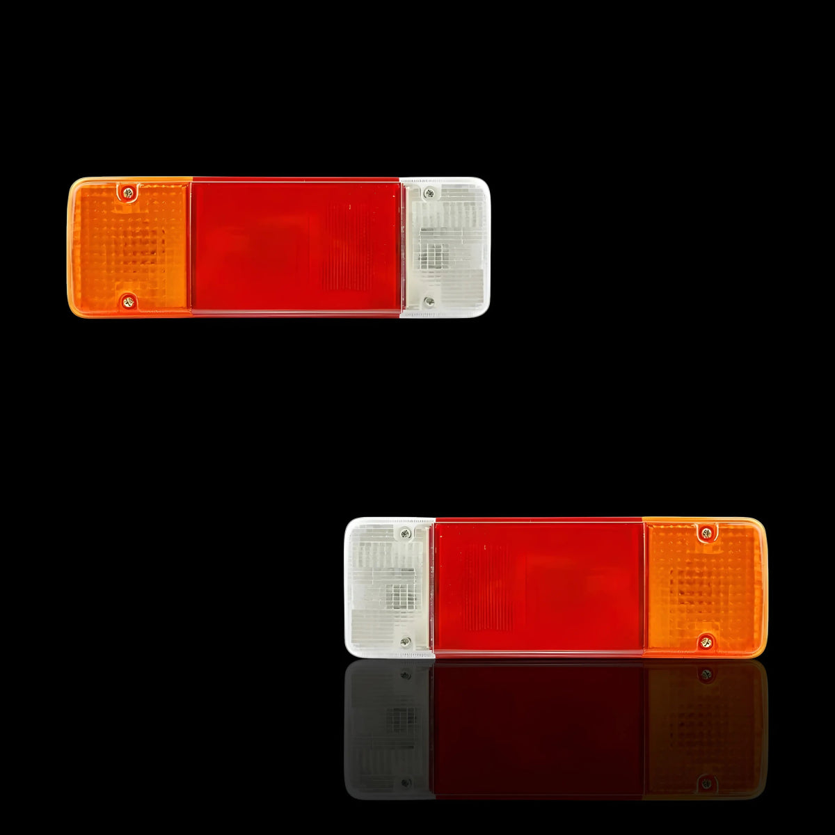 Tray Tail Lights – Fits Toyota LandCruiser 70/75/78/79 Series (1988–2024) | LH + RH Pair - Blckline Automotive